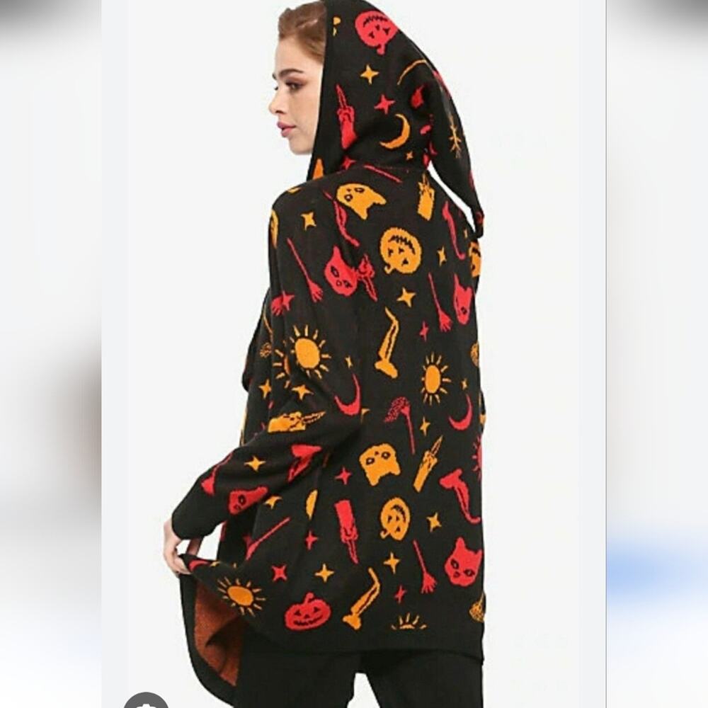 Hocus Pocus Her Universe Disney Danni Halloween Witch Cardigan/Costume Size Med - Picture 11 of 12